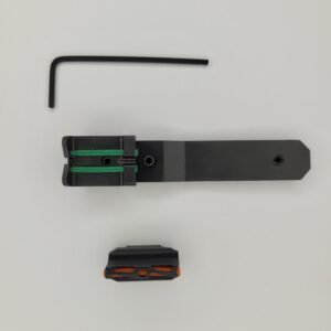 Alça e Massa de Mira para Carabina Puma Cano Redondo